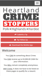 Mobile Screenshot of heartlandcrimestoppers.com